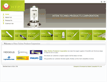 Tablet Screenshot of hitentechno.com